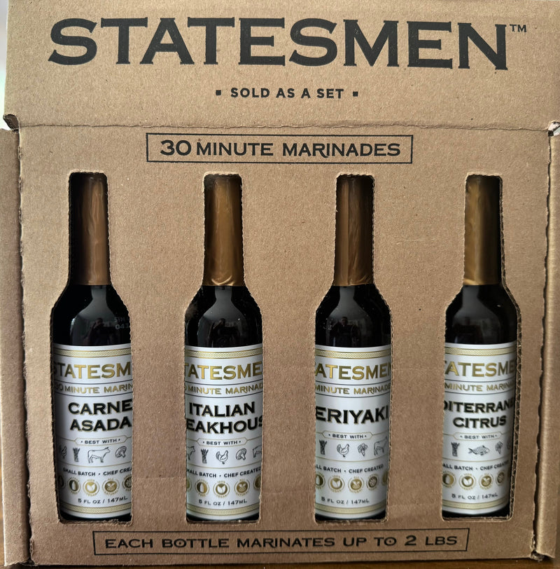 Statesmen 5oz 4 pack sampler/gift set