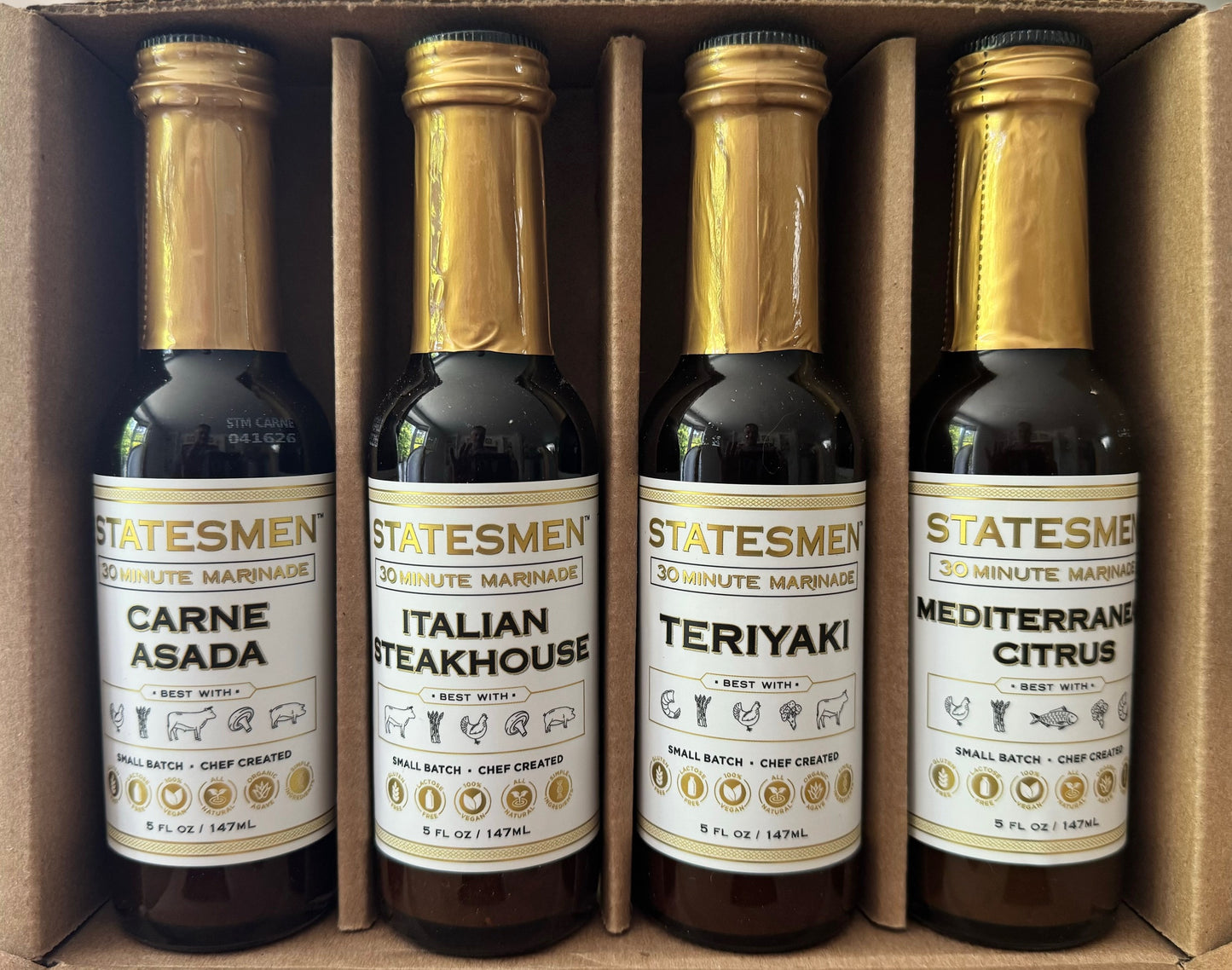 Statesmen 5oz 4 pack sampler/gift set